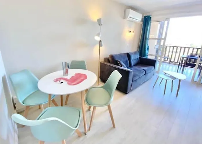 Appart Climatise 4 Prsn / Vue Piscine & Vue Mer Cap Esterel